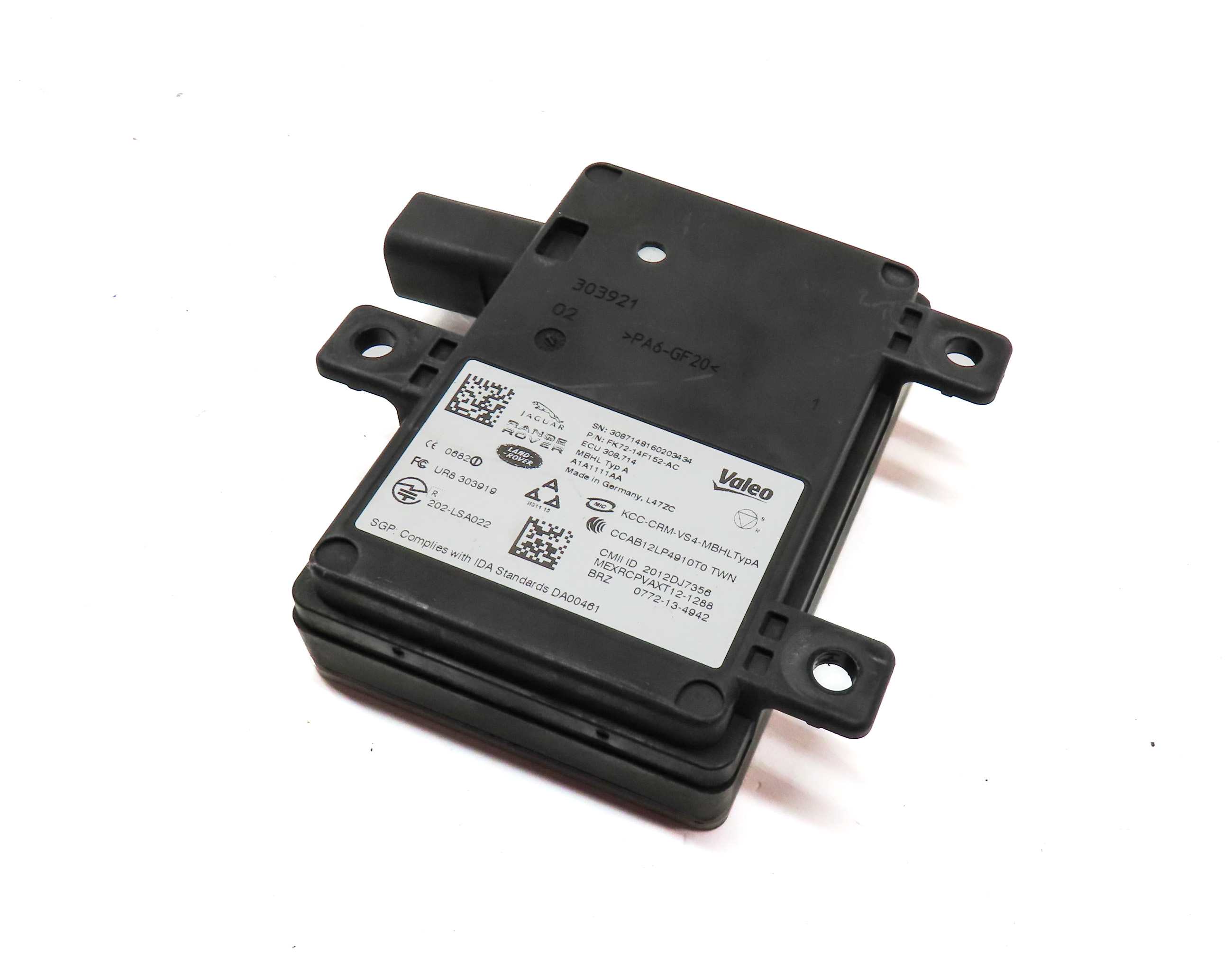 15-17 RANGE ROVER SPORT EVOQUE (L494 L538) REAR BLIND SPOT RADAR SENSOR MODULE — exact item pictured